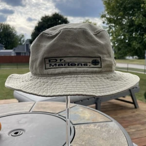 Dr. Martens Vintage 90s Khaki Emboirdered Bucket Hat Size Large/Xlarge - Bild 1 von 11