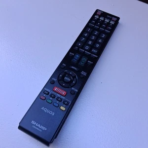 Mando a distancia original Sharp GB004WJSA Aquos TV LC52LE640U LC60LE640U probado OEM - Imagen 1 de 6