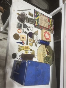 Lote de cajones de chatarra vintage a moderna variedad - Imagen 1 de 19