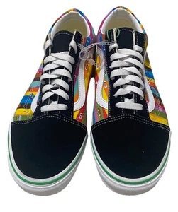 Vans Sneakers Sesame Street Old Skool TV Skate Shoes Unisex Size M 9.5 W 11 - Picture 1 of 12