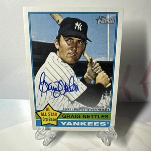 Graig Nettles 2025 Topps Heritage All Star Auto #76RO-GN New York Yankees. - Picture 1 of 3