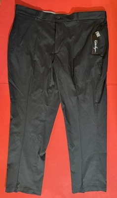Pantalones negros Walter Hagen Golf Perfect 11 para hombre 44 x 32 grandes y altos ¡NUEVOS CON ETIQUETAS! ¡NUEVO! Foto 1 de 4