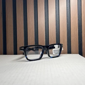BURBERRY BE2419 4111 Blue Havana Men's 53 mm Eyeglasses (V4T7) - Picture 1 of 17