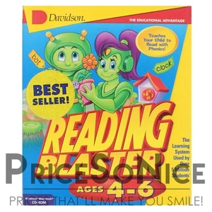 Reading Blaster(Age 4-6) CD-Rom Software (Mac/PC) - Picture 1 of 3