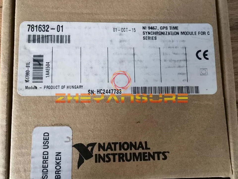 1PCS NEW National Instruments GPS Synchronization Module NI 9467 781632-01 - Image 1 of 1