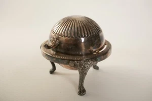 Silverplate Covered Caviar Bowl (UW4/JSF6) Rogeers 1883 Silver on Copper - Picture 1 of 14
