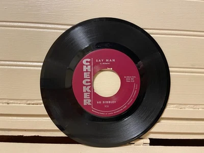 BO DIDDLEY - SAY MAN/ THE CLOCK STRIKES TWELVE - Checker 931 - 1959 45rpm Ex - Image 1 of 2