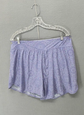 Женские короткие солнцезащитные шорты Coolibar Ripple Swim большого размера UPF 50 легкие без застежек - Изображение 1 из 4