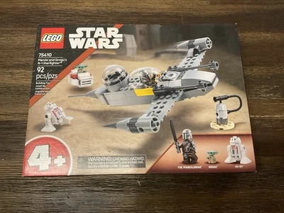 LEGO 75410 STAR WARS MANDO GROGU’S N-1 STARFIGHTER 92 PCS FACTORY SEALED NIB - Image 1 of 3