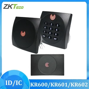 ZKTeco KR600 KR601 KR602 125KHZ 13.56MHZ RFID Card Smart Reader Access Control - Picture 1 of 11