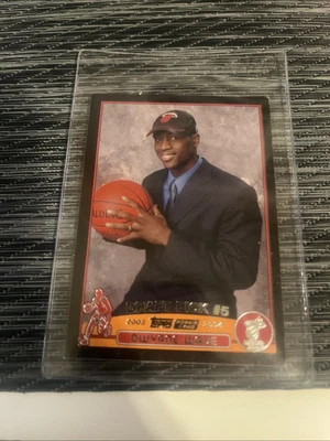 Dwyane Wade Topps RC 413/500 2003-04 borde negro resistente ¡RARO! Rookie Foto 1 de 4
