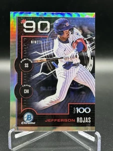 2025 Bowman Top 100 Prospects #90 Jefferson Rojas - Picture 1 of 2