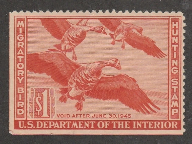 *KAPPYSSTAMPS KS2809 USA BOB FEDERAL DUCKS SC# RW11 MINT HINGED RETAIL $60 - Image 1 of 1
