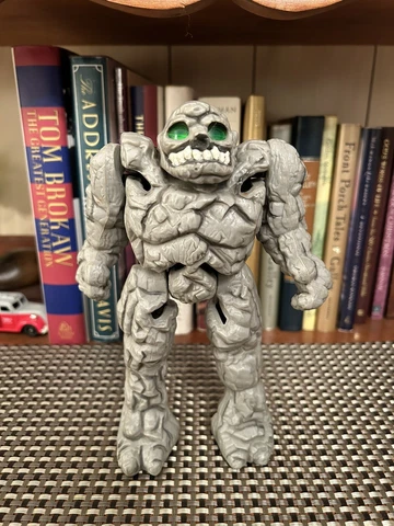 Vintage 1986 Hasbro Inhumanoids Granok Rock Leader Lord 8" Action Figure Monster Cover