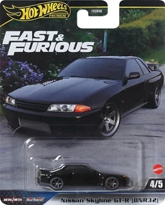 2024 Hot Wheels Fast & Furious Case E, Nissan Skyline GT-R BNR32 Diecast Car - Picture 1 of 1