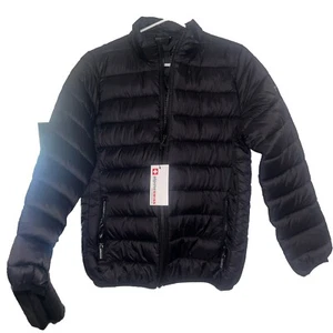 Alpine Swiss Amy Womens Puffer Jacket Lightweight Down Alternative Packable Coat - Picture 1 of 5
