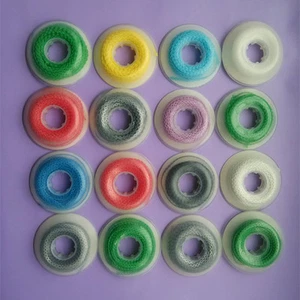 10 rollos cadena eléctrica dental ortodoncia elásticos anillos ultra cortos multicolor - Imagen 1 de 6