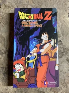 Dragon Ball Z Cell Games A Moments Peace VHS Tape. Rare - Picture 1 of 7
