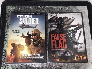 Military Action Dvd Bundle “CITIZEN SOLDIER&FALSE FLAG” Brand New Sealed - Picture 1 of 7