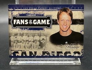 2005 Playoff Prestige Fans of the Game Tony Hawk #FG-1 San Diego Padres Native - Bild 1 von 2