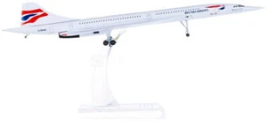 1:200 31CM Hogan BRITISH AIRWAYS Concorde Passenger Aircraft Diecast Plane Model - Picture 1 of 5