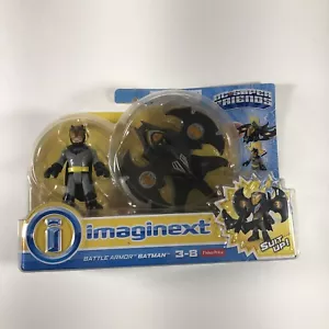 Figura de acción Fisher-Price Imaginext DC Super Friends armadura de batalla Batman juguete - Imagen 1 de 6