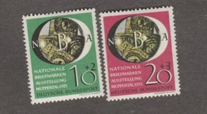 GERMANY #B18-19 MNH ISSUED 1951 CATALOG VALUE $212.00 - Picture 1 of 2
