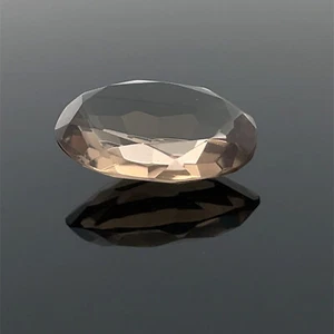 SCHMUCKJAGD SAMMLERSTEIN RAUCHQUARZ FACETTIERT ca. 9,40 ct. - Bild 1 von 6