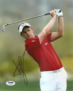 FOTO 8x10 firmata Luke Donald GOLF PSA/DNA COA - Foto 1 di 2