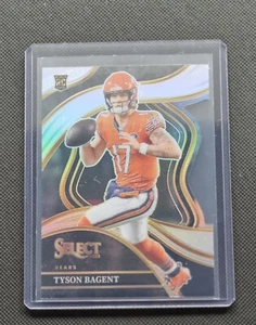 Tyson Bagent club level Panini Select 2023 silver die-cut - Bild 1 von 2