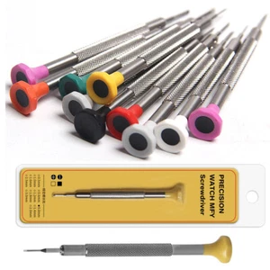 0.6mm-2.5mm Flat Cross Small Screwdriver Stainless Steel Phone Watch Repair Tool - Picture 1 of 27