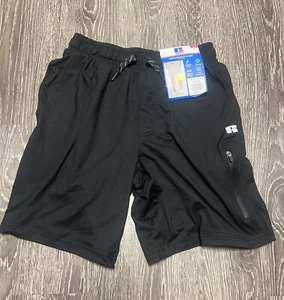 Russell #292132 NEW Men's Performance Drawstring Zipped Pocket Shorts Size S - Picture 1 of 6