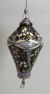 Louise Tiffany Era Heirloom Bradford Edition Porcelain Dragonfly Ornament 2001 - Picture 1 of 2