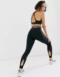Nike BQ8318-010 Training Crossover Intertwist 7/8 Tights Black ( XXL ) - Picture 1 of 8
