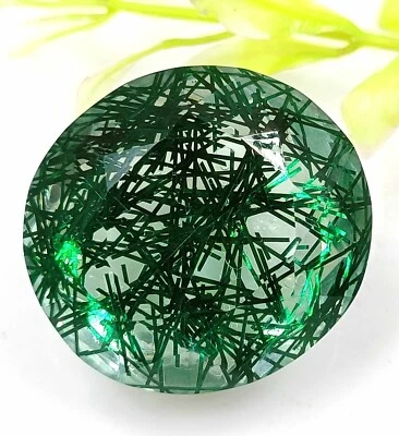 A One Green Quartz Transparent 105-110 Ct Oval Cut Certified Loose Gemstone JKD - Image 1 of 4