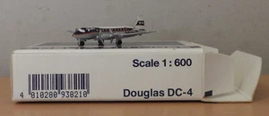 Schabak 1:600 938/21 Douglas DC-4 Delta Air Lines - Excelente. Estado. En caja - Imagen 1 de 8