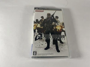 PSP Metal Gear Solid Portable Ops Sony Playstation Portable PSP JP Game Complete - Picture 1 of 7