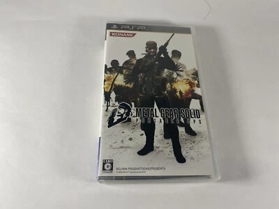 PSP Metal Gear Solid Portable Ops Sony Playstation Portable PSP JP Game Complete - Image 1 of 4