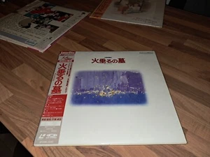 Grave of the Fireflies LD Laserdisc Studio Ghibli Hayao Miyazaki 1988 JP - Photo 1/5
