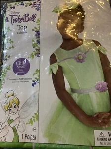 BRAND NEW Disney TinkerBell Green Tank Top For Dress Up CHILD Small 4-6 Costume - Picture 1 of 2