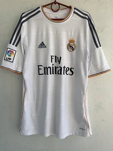 REAL MADRID SPAIN 2013 2014 HOME FOOTBALL SHIRT JERSEY ADIDAS SZ M  CAMISETA - Picture 1 of 18
