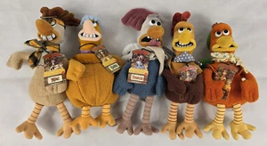 Chicken Run Plush Bundle x 5. Babs, Ginger, Rocky, Fowler & Mac. Approx 10" - Picture 1 of 10