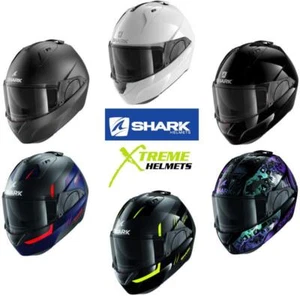 Shark Evo ES Helmet Flip Up Modular Inner Sun Shield Lightweight DOT XS-2XL - Bild 1 von 33