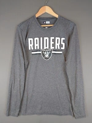 NFL Team Apparel Los Angeles Raiders Football Short Sleeve T Shirt Men's Medium - Image 1 of 4