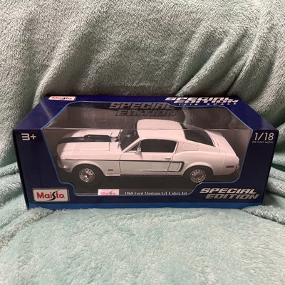 NEW MAISTO 1:18 DIE-CAST SPECIAL EDITION 1968 FORD MUSTANG GT COBRA JET  - Image 1 of 4