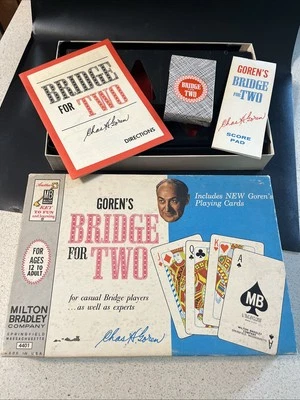Vintage Game GOREN’S BRIDGE FOR TWO 1964 MILTON BRADLEY No. 4401 - Image 1 of 4