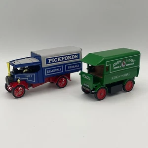 Lot 2 Matchbox MOY Y27 1922 Foden Steam Lorry & Y29 1919 Walker Electric Van #fw - Bild 1 von 4