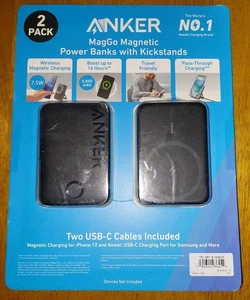 ⚡ Banco de alimentación magnético Anker MagGo paquete de 2 - caja abierta - Imagen 1 de 2