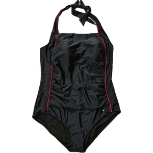 Sheego Badeanzug Bademode Schwimmanzug  Schwarz (7 681) NEU - Bild 1 von 9