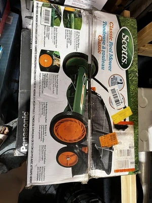 Carrete de empuje Scott's Classic 20 5 hojas cortacésped usado buen estado Foto 1 de 4